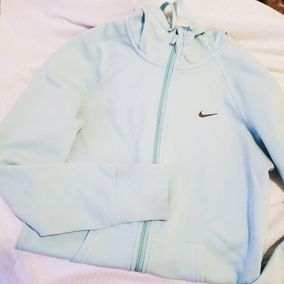 Nike Jackets & Blazers - Nike ThermaFit Jacket in Mint Green